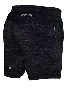 Freeballers By Meripex boys XL Black Heather Athletic Shorts